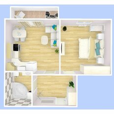 Квартира 34,9 м², 1-комнатные - изображение 3