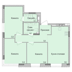 68 м², 4-комнатная квартира 3 950 000 ₽ - изображение 31