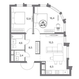 69 м², 2-комнатная квартира 35 000 000 ₽ - изображение 59