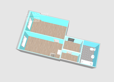 30,5 м², 1-комнатная квартира 3 600 000 ₽ - изображение 53