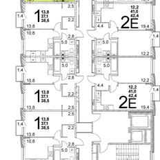 Квартира 56,1 м², 2-комнатная - изображение 2