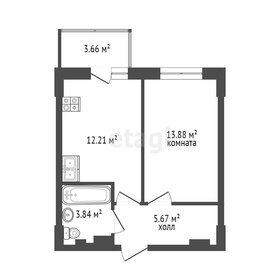 40,3 м², 1-комнатная квартира 4 199 000 ₽ - изображение 27