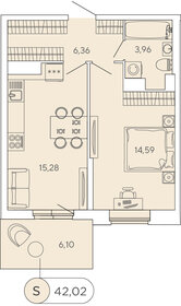 50,5 м², 2-комнатная квартира 8 887 000 ₽ - изображение 50