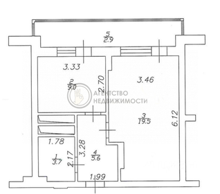 35,5 м², 1-комнатная квартира 5 900 000 ₽ - изображение 48