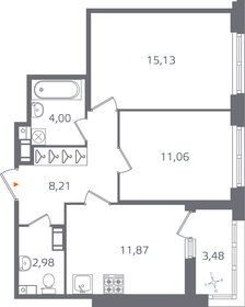 55,8 м², 2-комнатная квартира 14 050 000 ₽ - изображение 85