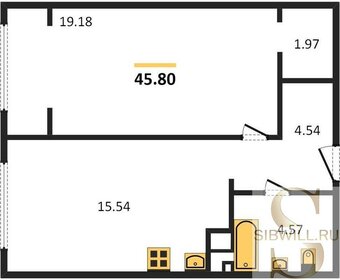 30 м², 1-комнатная квартира 2 990 000 ₽ - изображение 104