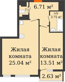 55,6 м², 2-комнатная квартира 5 500 000 ₽ - изображение 65