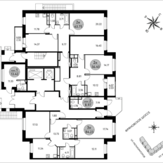 Квартира 42,8 м², 1-комнатная - изображение 2