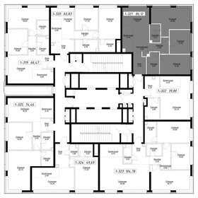 Квартира 86 м², 3-комнатная - изображение 2