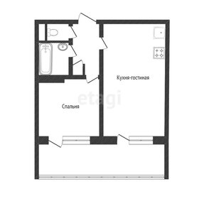 Квартира 45 м², 1-комнатная - изображение 1