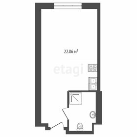 Квартира 29,9 м², 1-комнатная - изображение 1