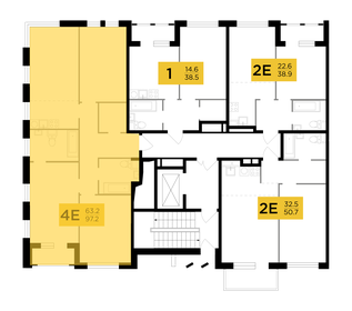 104 м², 4-комнатная квартира 28 900 000 ₽ - изображение 54