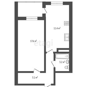 25,2 м², 1-комнатная квартира 4 800 000 ₽ - изображение 58