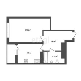 Квартира 42 м², 1-комнатная - изображение 1