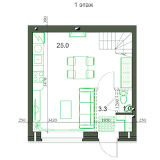 Квартира 54,1 м², 2-комнатная - изображение 2