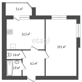 Квартира 41,9 м², 1-комнатная - изображение 2
