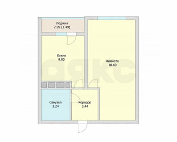 37 м², 1-комнатная квартира 3 800 000 ₽ - изображение 39