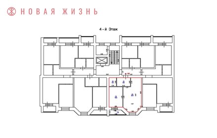 Квартира 54 м², 1-комнатная - изображение 5