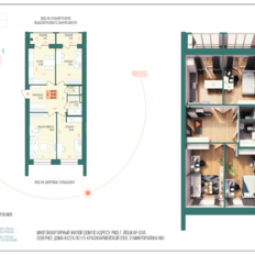 Квартира 82,7 м², 3-комнатная - изображение 4