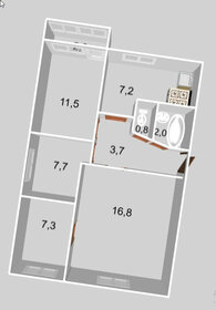 43 м², 1-комнатная квартира 25 000 ₽ в месяц - изображение 41