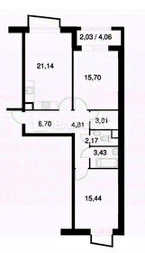 Квартира 75,2 м², 2-комнатная - изображение 1