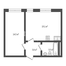 Квартира 41 м², 1-комнатная - изображение 1