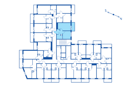 34 м², 1-комнатная квартира 5 770 800 ₽ - изображение 57