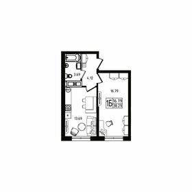 43,5 м², 1-комнатная квартира 4 395 000 ₽ - изображение 96