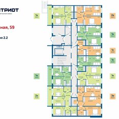 Квартира 42,5 м², 2-комнатная - изображение 2