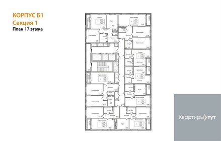 48,9 м², 1-комнатная квартира 7 495 631 ₽ - изображение 15
