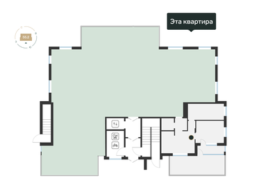 51,8 м², 2-комнатная квартира 7 670 000 ₽ - изображение 2