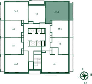 58,6 м², 2-комнатная квартира 13 266 847 ₽ - изображение 17