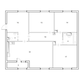 Квартира 114 м², 3-комнатная - изображение 1