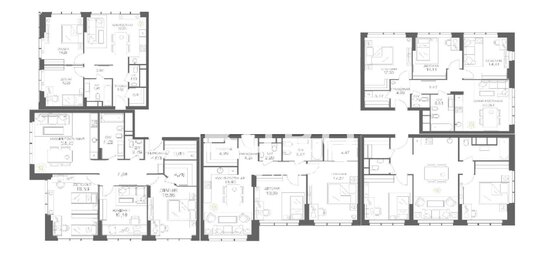 Квартира 404,1 м², 7-комнатная - изображение 1