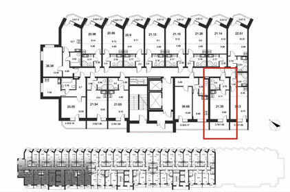 16 м², квартира-студия 2 190 000 ₽ - изображение 92