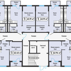 Квартира 61,6 м², 2-комнатная - изображение 2