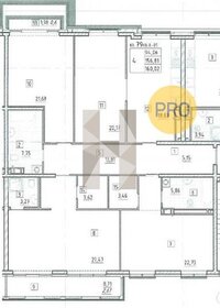 Квартира 160 м², 4-комнатная - изображение 1