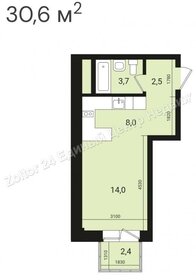 23,2 м², квартира-студия 2 798 000 ₽ - изображение 56