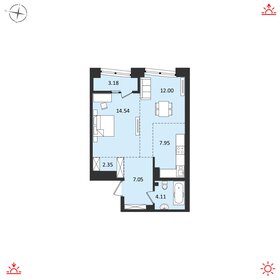 53,6 м², 2-комнатная квартира 7 900 000 ₽ - изображение 27
