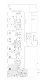 42,1 м², квартира-студия 20 400 000 ₽ - изображение 113
