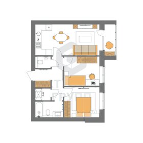 56,5 м², 2-комнатная квартира 5 301 895 ₽ - изображение 18