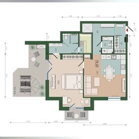 Квартира 79,2 м², 2-комнатная - изображение 1