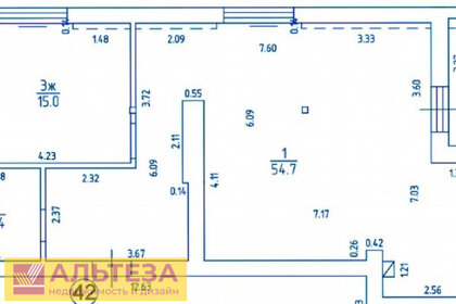 Квартира 73,6 м², 1-комнатная - изображение 5