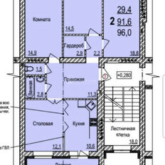 Квартира 100,3 м², 4-комнатная - изображение 1