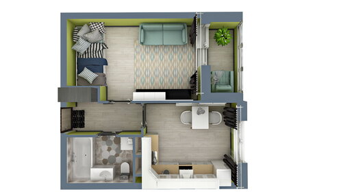 31 м², 1-комнатная квартира 3 050 000 ₽ - изображение 94