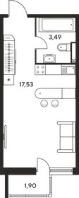 24,3 м², квартира-студия 3 060 000 ₽ - изображение 15