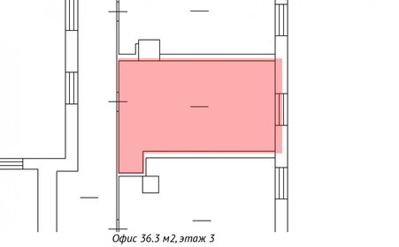 29,7 м², офис 26 433 ₽ в месяц - изображение 23