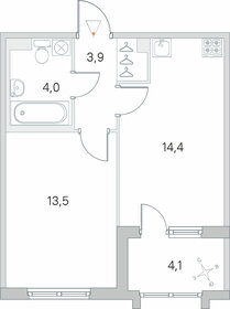 36,6 м², 1-комнатная квартира 8 590 000 ₽ - изображение 90