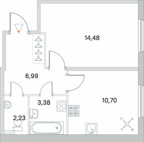 22 м², квартира-студия 4 150 000 ₽ - изображение 48