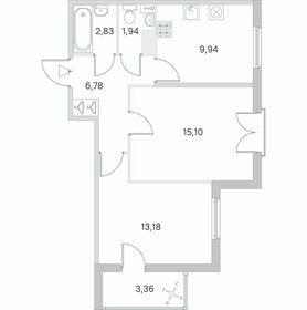 51,4 м², 2-комнатная квартира 11 600 152 ₽ - изображение 50